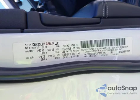 2015 Jeep Grand Cherokee Limited z USA, uszkodzony, nr VIN 1C4RJFBG9FC667237